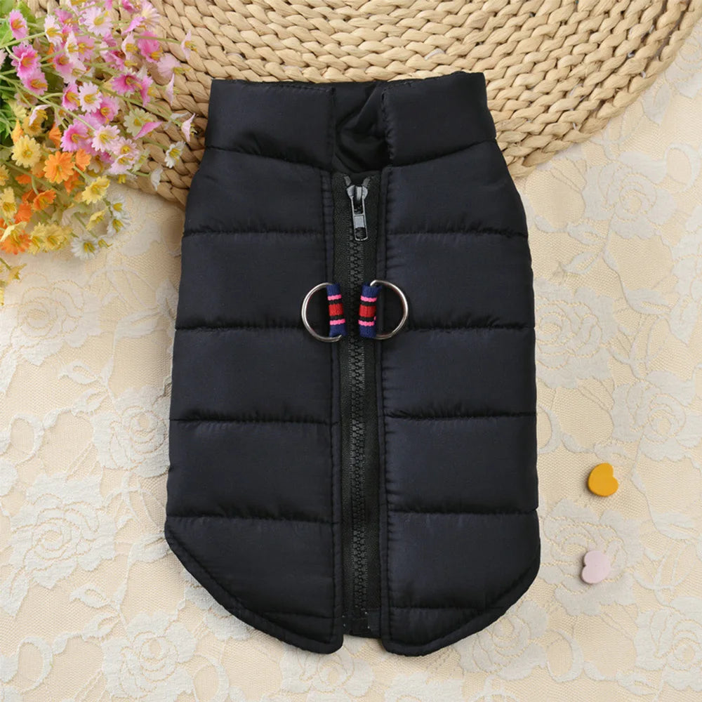 Winter Dog Jacket Vest Warm Pet Clothes Puppy Coat For Small Medium Dogs Cats Outfit Chihuahua French Bulldog Clothing Perro