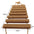 Wall-mounted Cat Climbing Frame 50cm Cat Climbing Ladder  Hammock  Activity Sisal Cat Grab Post Cat Pedal Indoor Cat House - Play Paws Toys