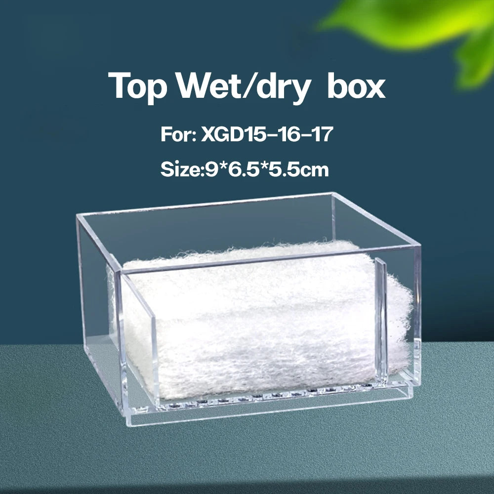 Aquarium Wall-Mounted Waterfall Filter Roller, ,Circulating Oxygen genation,Multi-Layer Fish Tank Top Filter New