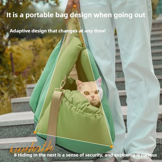 Secure Pet Travel with Dog Car Seat Car Safety for Puppy Cat- Portable Dog Carrier Cat Travel Bags, Durable Cat Carriers & Bags - Play Paws Toys