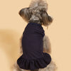 Dog Dresses Cat Skirt Solid Color Dog Clothes Summer Sleeveless Puppy Girl Clothes for Small Pet Dogs Cats