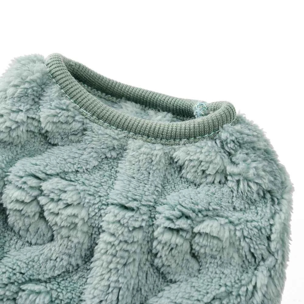 Pet Dog Clothes Autumn Winter Warm Cozy Fleece Puppy Sweater for Small Medium Dogs Cats Pug French Bulldog Chihuahua Clothing