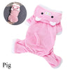 Coral Fleece Cosplay Costume for Pet  Clothing for Small Dogs Puppy Cats Clothes Chihuahua Yorkshire Costume Coat