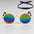Puppy Dog Sunglasses Anti-skid Round Metal Cat Classic Retro Sunglasses Hippie Cute and Funny Pet Glasses Cosplay Party Costume