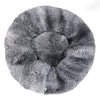 40-100cm Home Round Pet Bed for Large Dog Bed Super Soft Cat Bed Long Plush Dog House for Medium Dog House Winter Warm Sleeping