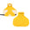 Teddy Cgi Golden Dog Clothes Egg Olk Man PU Waterproof Jacket Dog Raincoat Pet Supplies Waterproof Outdoor