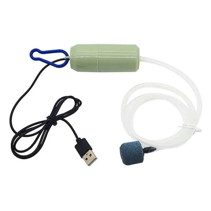 Aquarium USB Air Pump Fish Tank Air Compressor Aquarium Portable Mini Oxygenator Oxygen Aerator Aquarium Accessories 5V