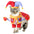 Pet Transformation Costumes, Funny Christmas Outfits for Cats, Dog Clothes, Novelty Halloween Costumes for Pets