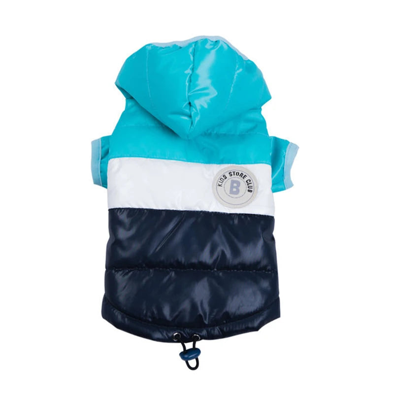 Dog Jacket Waterproof Luxury Dog Clothes Pet Down Cotton Vest Chihuahua French Bulldog Winter Dog Coat Puppy Warm Dog Costume
