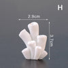 Artificial Coral Fish Tank Decoration Emulates Starfish Resin Reef Landscape Aquarium Decoration Craft Tabletop Decoration