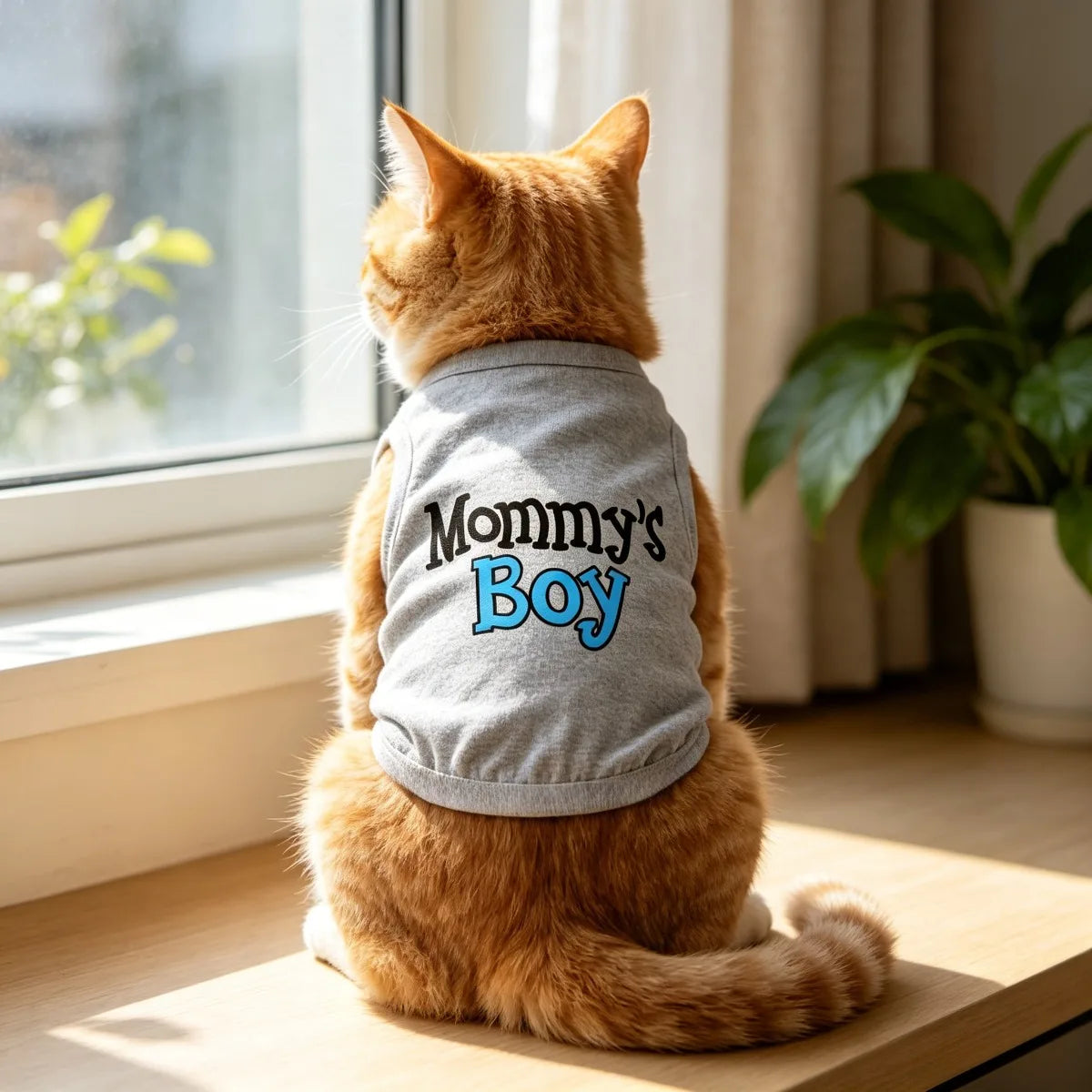 1pc  pet cat and dog T-shirt vest, special printed cute and fashionable, breathable and elastic fabric, suitable for indoor and outdoor sports in spring and summer
