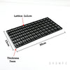 Fish Tank Isolation Plate Upper Cover Net Bottom Filter Grid Bracket Bottom Filter Plate Divider Plate Aquarium Cover Plate