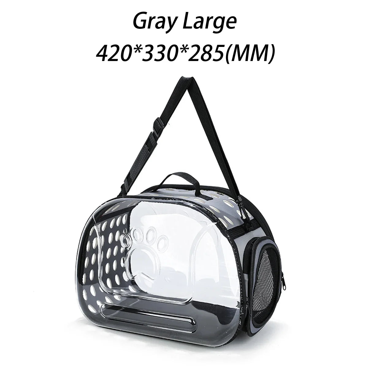 Pet Shoulder Bag Cat Carrier Outdoor Travel Breathable Handbag Puppy & Kitten Capsule Transparent Portable Shoulder Strap Bag - Play Paws Toys