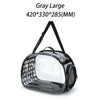 Pet Shoulder Bag Cat Carrier Outdoor Travel Breathable Handbag Puppy & Kitten Capsule Transparent Portable Shoulder Strap Bag - Play Paws Toys