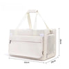 Double Layer Breathable Pet Carrier with Wheels Foldable Outdoor Travel Cat Trolley Case for Two Cats Portable Pet Trolley bag - Play Paws Toys