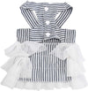 Dog Dress, Fashion Puppy Tutu Princess Dresses for Small Dogs Girl, Sweet Skirt with Dog Bowknot Clips, Spring Dog Cat Clothes