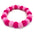 30pcs New Pet Dog Bow Tie Rainbow Flower Hair Ball Necklace Collar Pet Dog Cat Bowties Neckties Dog Grooming Accessories