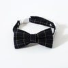 Pet Accessories for Dogs Cats Bowtie British Style Puppy Plaid Tie Breakaway Bowknot Collar for Small Dog Cat Gentleman Costume - Play Paws Toys