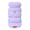 Luxury Winter Dog Coat Vest Warm Cotton Pet Jacket Coat Thickened Designer Dog Clothes with D-ring  Ropa Para Perro