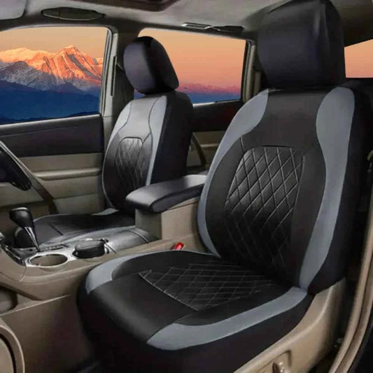 Universal Car Seat Covers PU Black Fashions Sports Seat Covers PU Car Seat Cover Universal Interior Accessories
