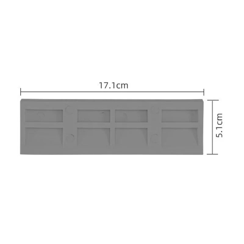 Anti-Slip Threshold Door Step Ramp Kit for inteligent Robot Vacuum Cleaner Lightweight TPE Ramp for Wheelchairs