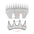 Stainless Steel Wool Scissors Sheep/goats Shears Convex Comb Cutter Shearing Clipper 4/9/13 Tooth Straight/curved Wool Blade