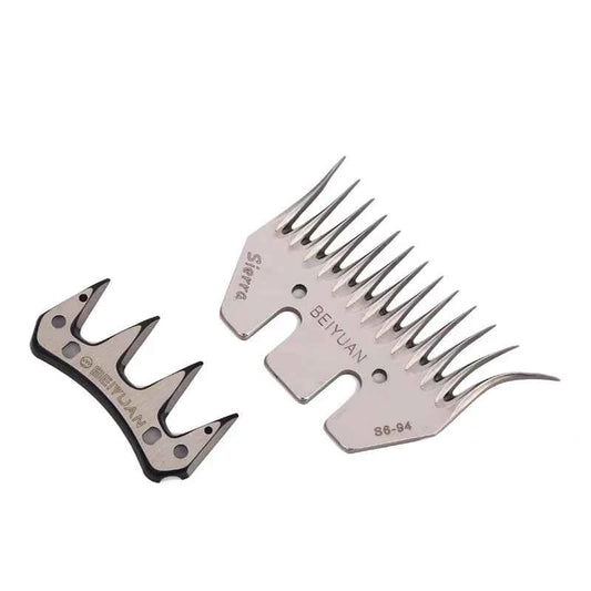 BEIYUAN Sheep Shears Comb Cutter Wool Scissors Blade Goats Alpaca Farm Clipper Scissors Parts 1 Sets