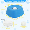 Slow Feeder Dog Bowls for Liquid Treat, 【Enrichment Ball-Roll】 Bone Broth Dog Lick Bowl, 3/4 Cup Yogurt Pup Lick Toy