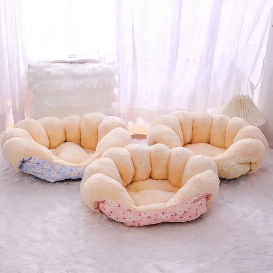Cats Bed Winter Warm Pet Supplies Basket Houses Accessories All Accessory Dog Mat Cushions Kitten Things Puppy Goods Beds House - Play Paws Toys