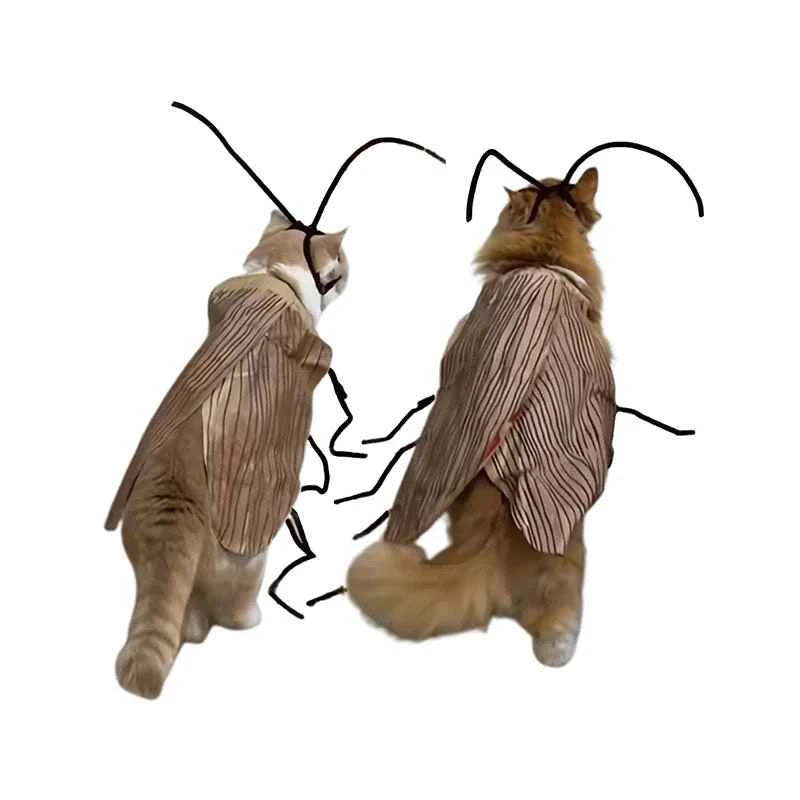 Supplies Cat Cosplay Dress Up Cockroach Costume Pet Breathable Clothing Funny Party Decor Outfit Uniform Pet