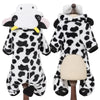 Cartoon Animal Dog Cat Costume Small Dogs Cat Winter Warm Pet Jumpsuit Pajama for Yorkies Poodle Overalls Puppy Mascotas Clothes