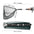 Folding Fishing Net with Aluminum Alloy Landing Net Non-Slip Gloves Storage Bag Fish Pliers Lip Gripper for Easy Catch & Release