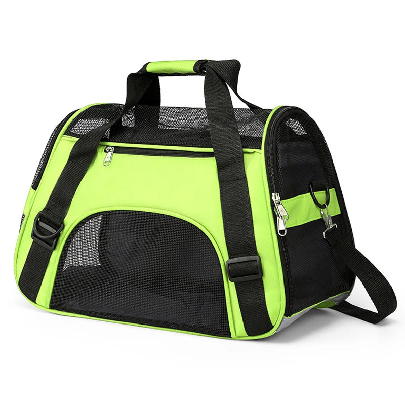 Cat Bags Portable Dog Carrier Bag Mesh Breathable Pet Puppy Travel Bags for Small Dogs Foldable Cats Handbag Bag Transport Bag - Play Paws Toys