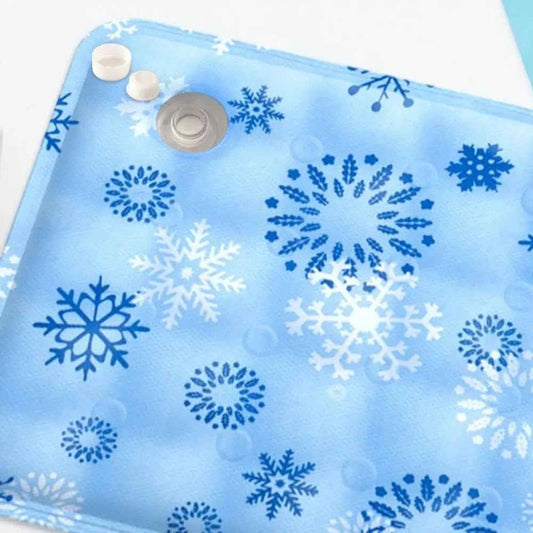 Floor Mat Cool Pet Cooling Mat Ice Gel Self Added Water Dog Cold Bed Mat Portable Durable Pet Ice Cushion For Small Big Dogs