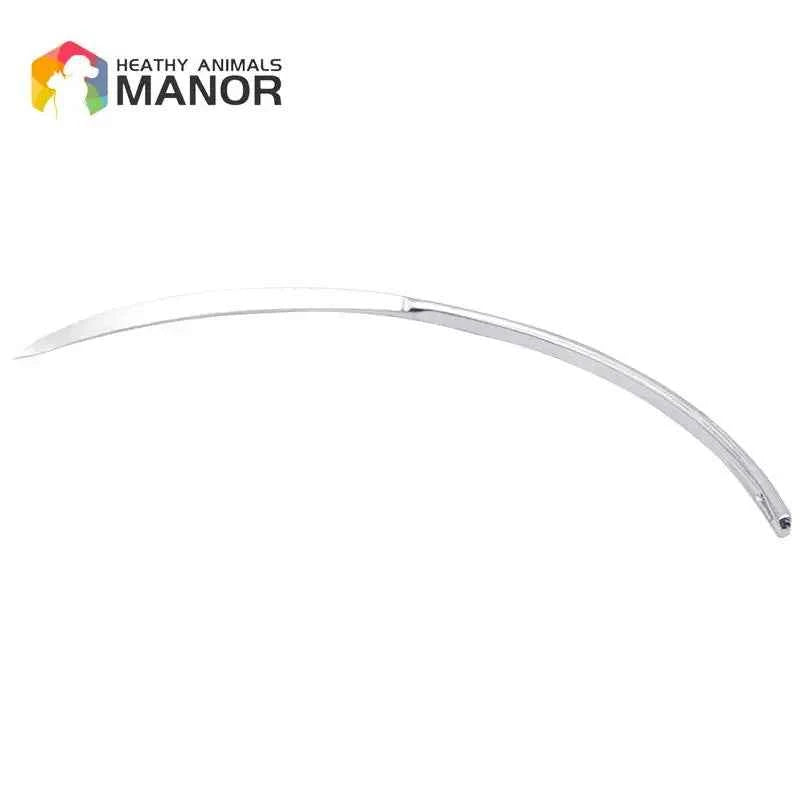 1 Pack Veterinary Suture Needlel Suture Curved Needle Pet Pig Suture Veterinary Tool Surgical Trigeminal Needle