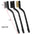 13cm Steel Wire Brush Aquarium Algae Cleaning Brush Nylon Brush Aquarium Cleaner Fish Tank Stain Cleaning Tools Accessories 3pcs