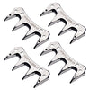 BEIYUAN 4 Tooth Blade Sheep Shears Convex Comb Cutter Shearing Clipper For Sheep Clipper Shears Scissorsd 1/2/4Pcs