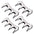 BEIYUAN 4 Tooth Blade Sheep Shears Convex Comb Cutter Shearing Clipper For Sheep Clipper Shears Scissorsd 1/2/4Pcs