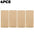 1/4PCS Cat Scratcher Mats Natural Sisal Anti-slip Cat Scratching Pads Furniture Carpet Wall Protector Pads with Textured Surface