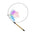 Simulation Bird Interactive Funny Cat Stick Toy Furry Feather Bird With Bell Sucker Cat Stick Toy Kitten Playing Pet Accessories