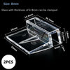 Fish Tank Isolation Plate Upper Cover Net Bottom Filter Grid Bracket Bottom Filter Plate Divider Plate Aquarium Cover Plate