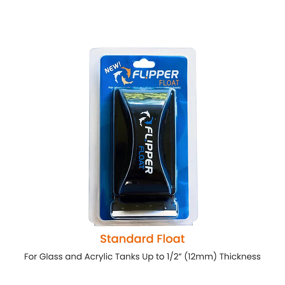 Flipper Nano/Standard/Max Float Glass Acrylic Fish Tank 2 in 1 Magnet Aquarium Algae Cleaner Scrubber and Scraper