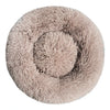 40-90cm Small Cat Bed Long Plush Dog House Round Large Dog Bed for Medium Dog House Super Soft Winter Warm Sleeping Nest