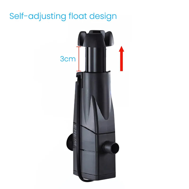 EHEIM Skim350 220V 5W Adjustable Flow Freshwater Saltwater Aquarium Filter Micro Surface Skimmer with Pump