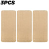 1/4PCS Cat Scratcher Mats Natural Sisal Anti-slip Cat Scratching Pads Furniture Carpet Wall Protector Pads with Textured Surface