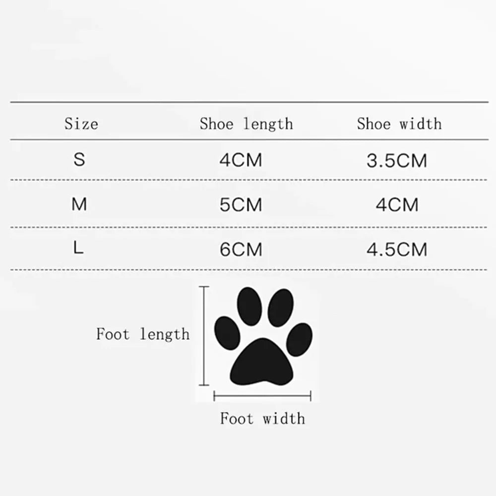 Brand New Pet Rainshoe Waterproof Anti-slip Rubber Boots For Small Medium Large Dogs Cats Outdoor Shoe Dog Boots Pet Accessories