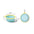 Pet Outdoor Folding Bowl Portable Travel Pet Food and Water Bowl with Hook Clamp Foldable Feeding Plate or Dogs and Cats