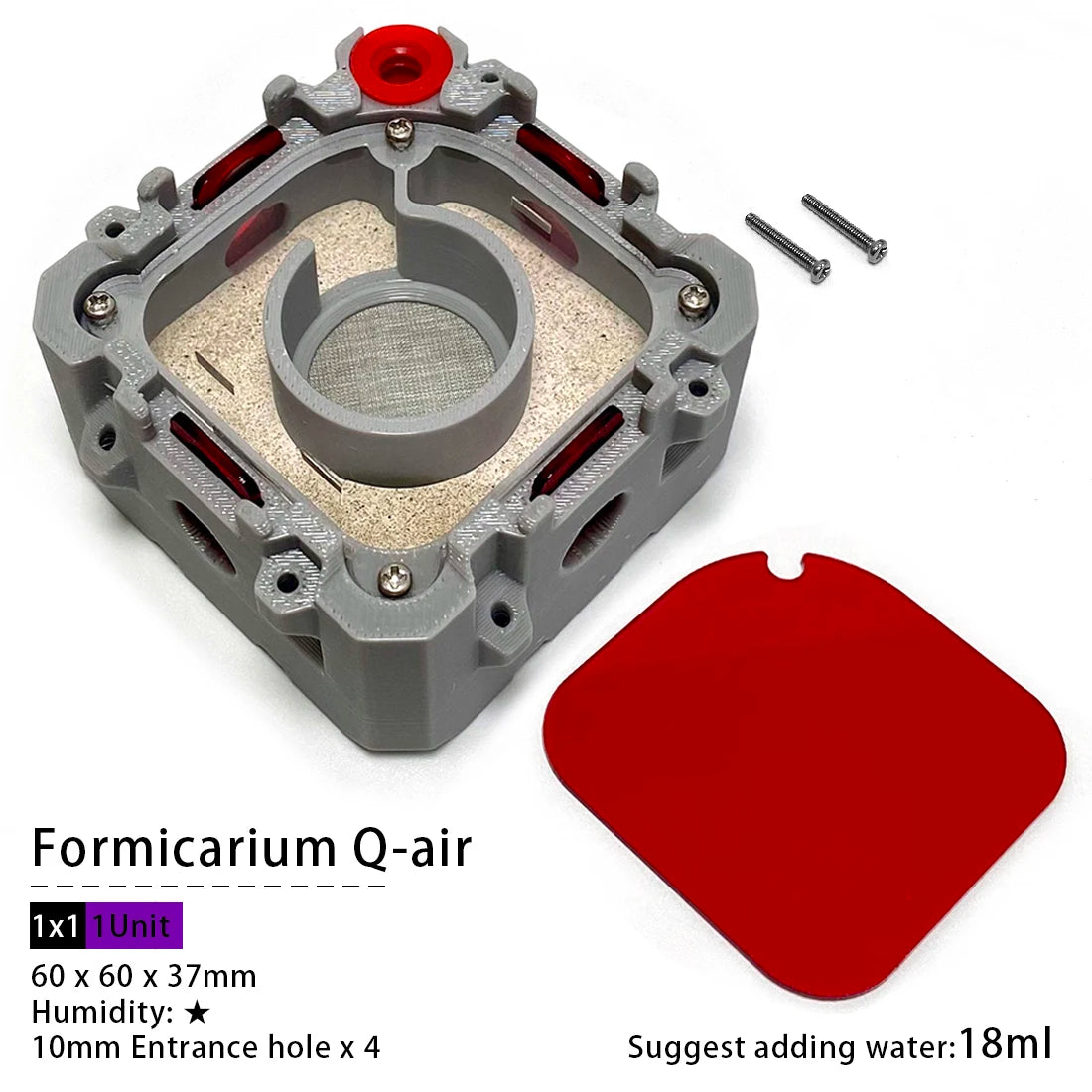 【Lego】Expandable Modular Formicarium Ant Farm Nest for Ant Keeper Starter New Queen Large Anthill Keeping Kit Test Tube