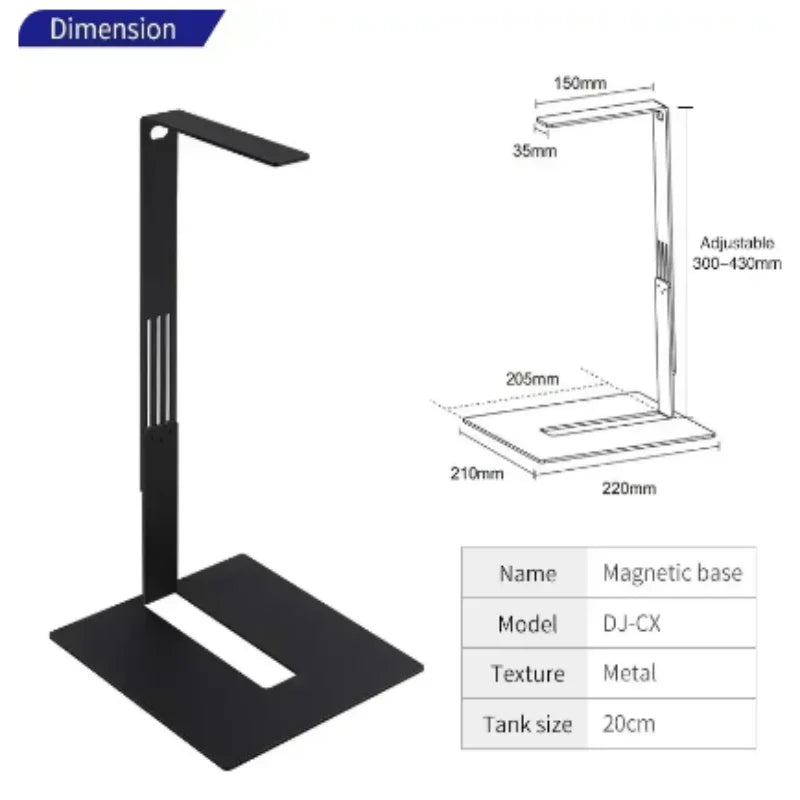 WEEK AQUA Mini 9 Pro  USB aquarium light Plant Grow Full spectrum LED Ecology Microlandscape light Nano aquarium light