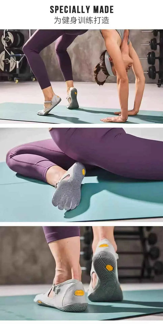 Lightweight, breathable, and quick-drying five-toed V-Soul sneakers are perfect for yoga, walking, and outdoor activities.